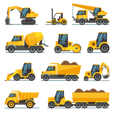 400x400 Page 1 Bulldozer On Curated Vector Illustrations, Stock Royalty