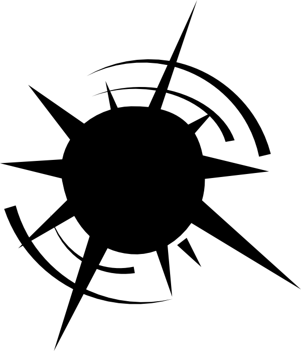 600x698 Bullet Vector