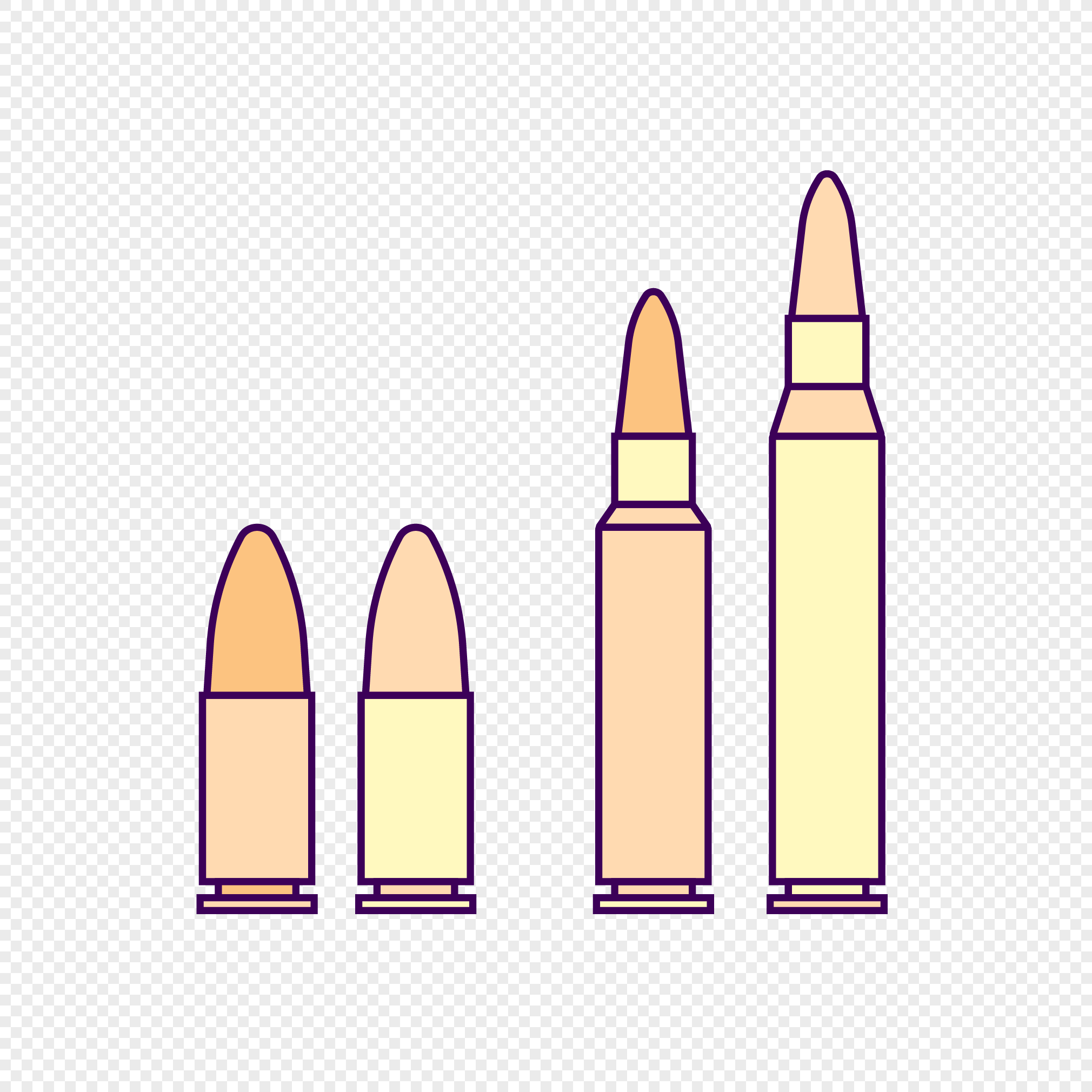 2020x2020 Size Bullet Vector Png Image Picture Free Download