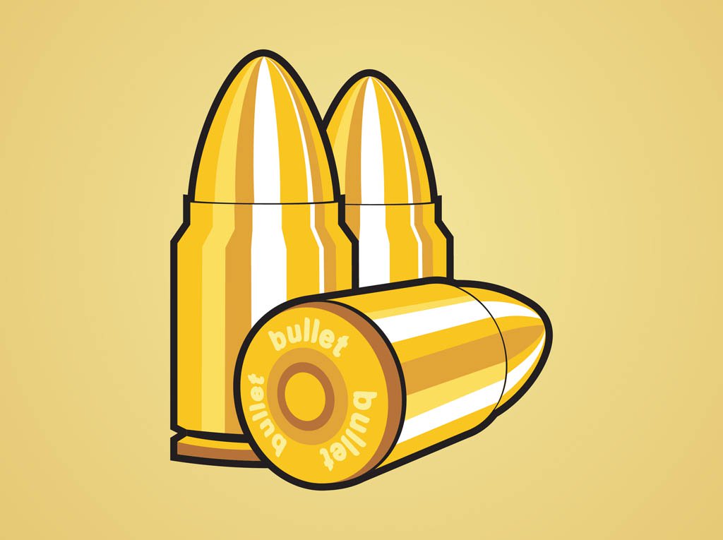1024x765 Vector Bullets Vector Art Amp Graphics
