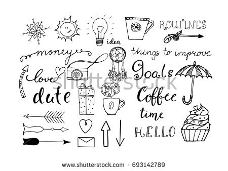 450x338 Drawn Bullet Vector