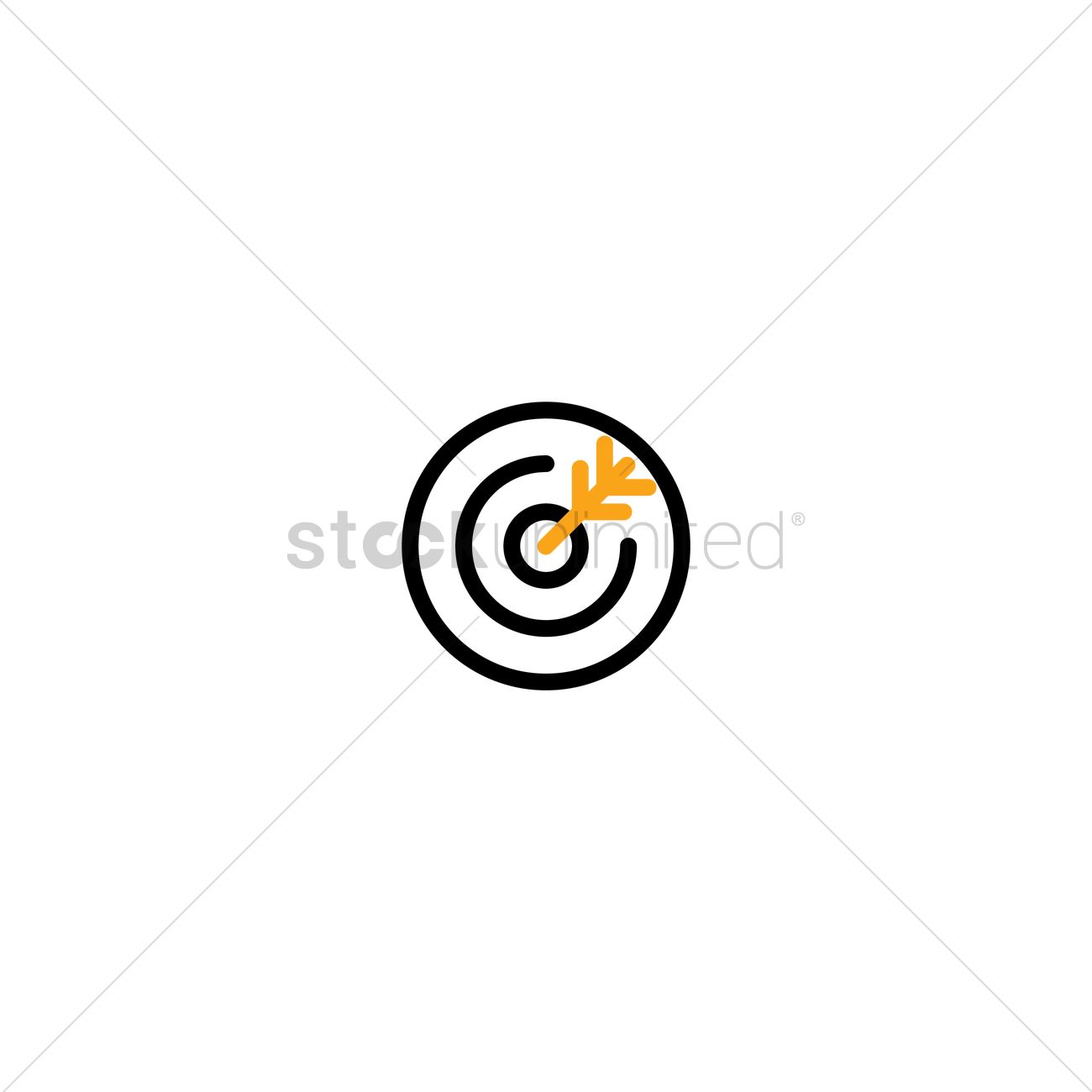 1300x1300 Bullseye Vector Image