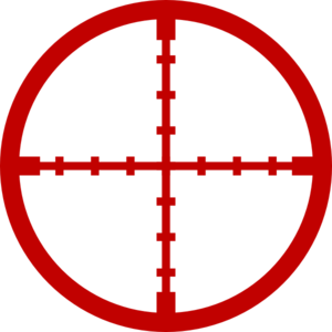 300x300 Collection Of Free Vector Scope Bullseye. Download On Ubisafe