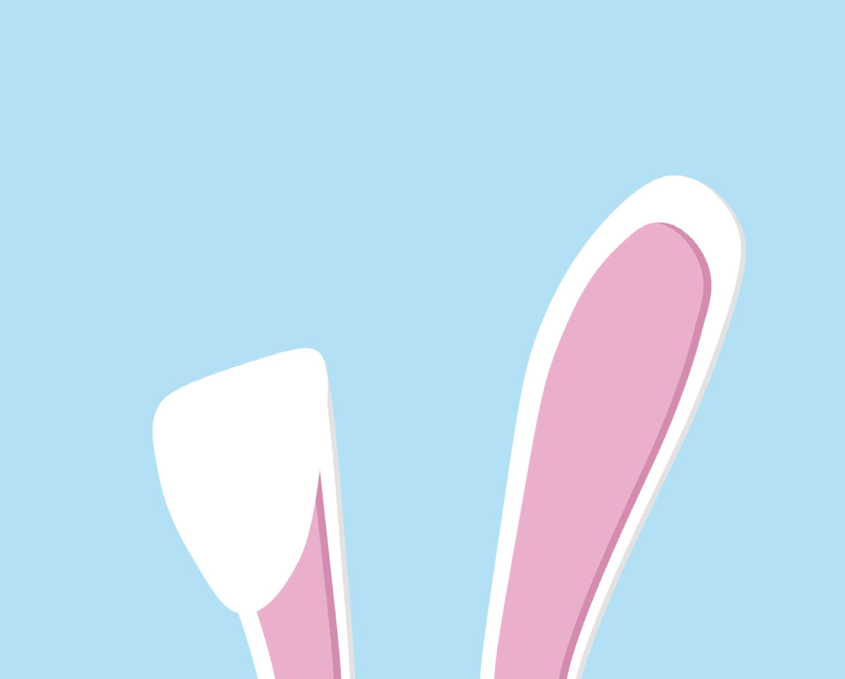1200x964 Rabbit Ears Vector