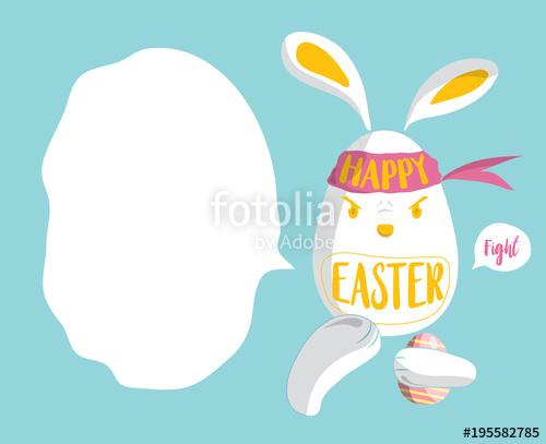 500x407 Rabbit Egg Loop Illustration Background.easter Bunny Ears Vector