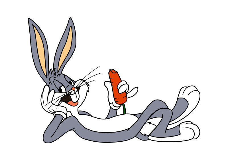 800x566 Bugs Bunny Vector