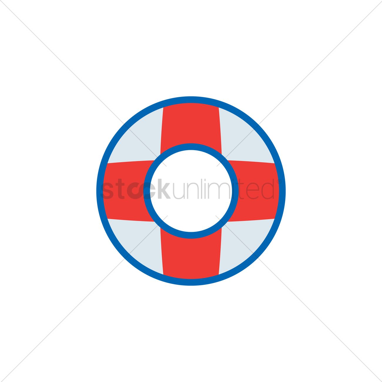 1300x1300 Free Life Buoy Vector Image