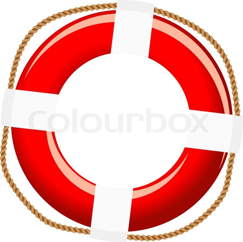 800x796 Isolated Life Buoy Stock Vector Colourbox