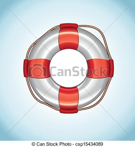 430x470 White Life Buoy Vector Icon.