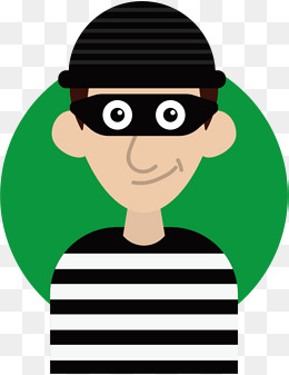 260x337 Burglar Clipart Vector ~ Frames ~ Illustrations ~ Hd Images