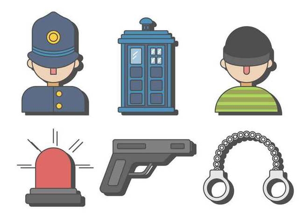 632x443 Free Police Burglar Vector Free Vector Download 411713 Cannypic