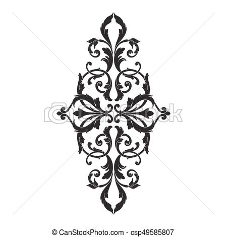 450x470 Engraving Clipart Frame