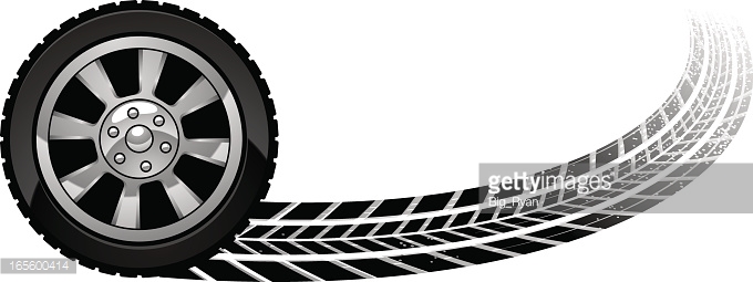 680x255 Wheels Clipart Burnout Cute Borders, Vectors, Animated, Black And