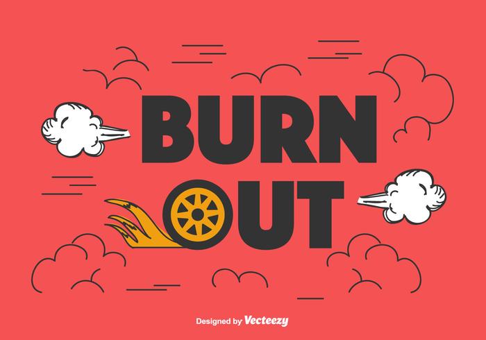 700x490 Burnout Vector Background