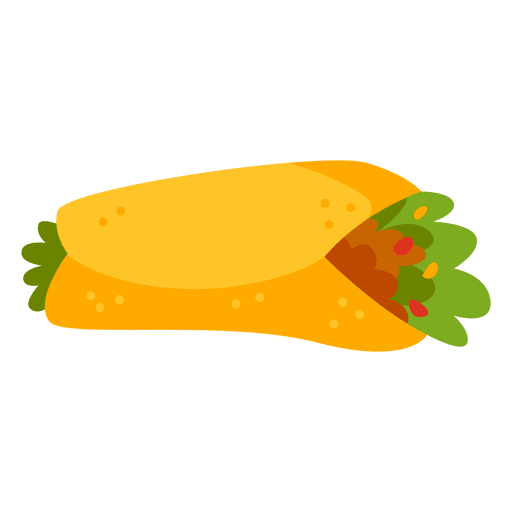 512x512 Collection Of Free Burrito Drawing Vector. Download On Ubisafe