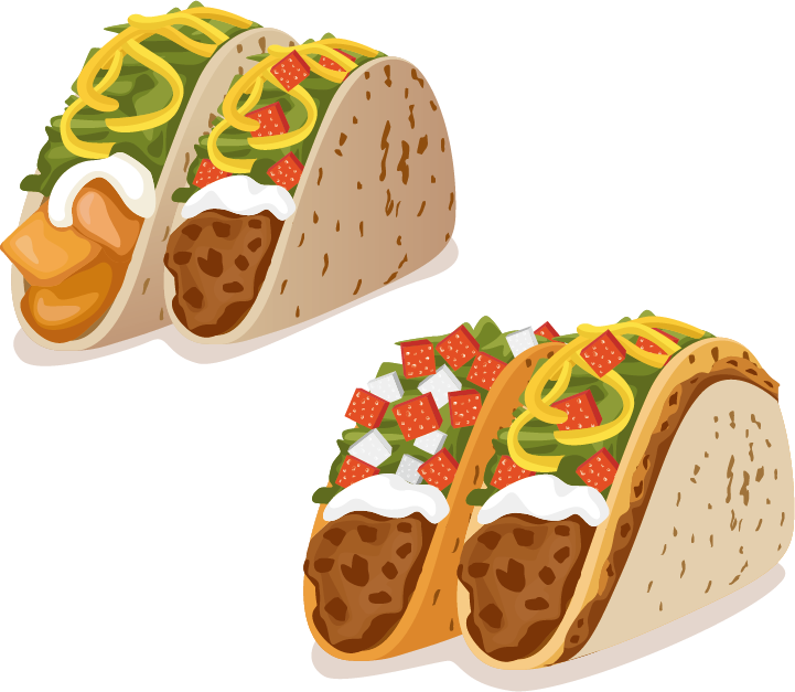721x627 Taco Mexican Cuisine Fast Food Burrito