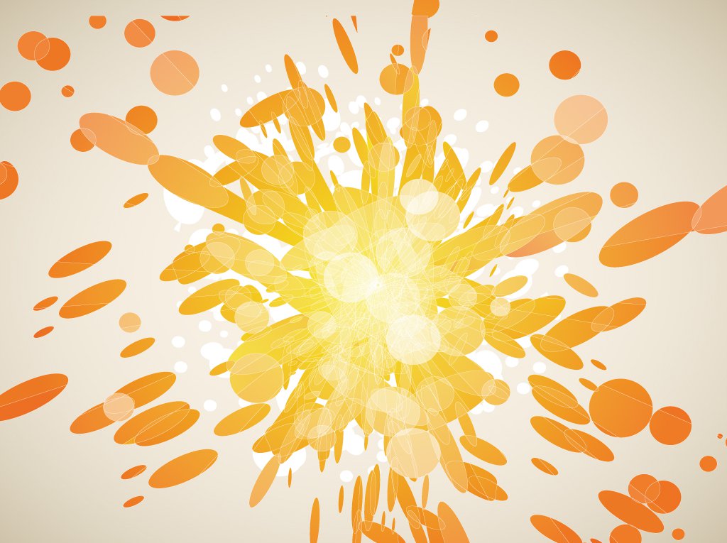 1024x765 Orange Explosion Vector Graphics Vector Art Amp Graphics