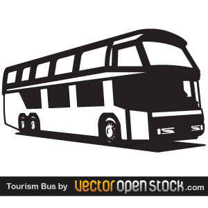 300x300 Tourism Bus Vector