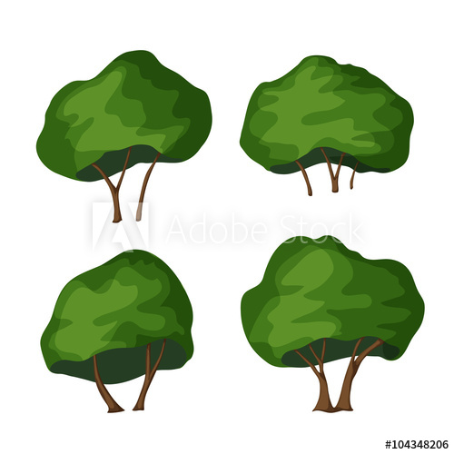 500x500 Park Bush Vector
