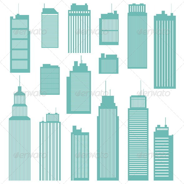 590x590 Office Buildings By Hermin Utomo Graphicriver