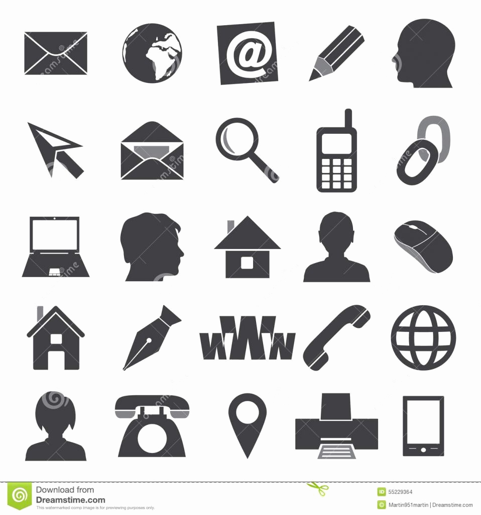 958x1024 Free Business Card Icons Unique Free Icons Set Download