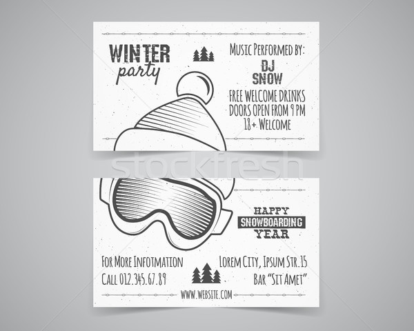 600x480 Holiday Identity Templates. Christmas Business Card, Flyer Design