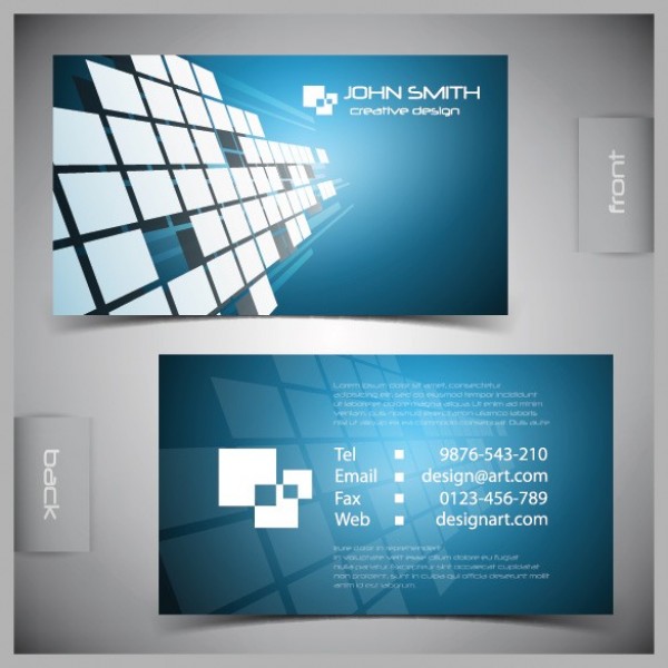600x600 5 Excellent Free Vector Business Card Templates Creative Beacon