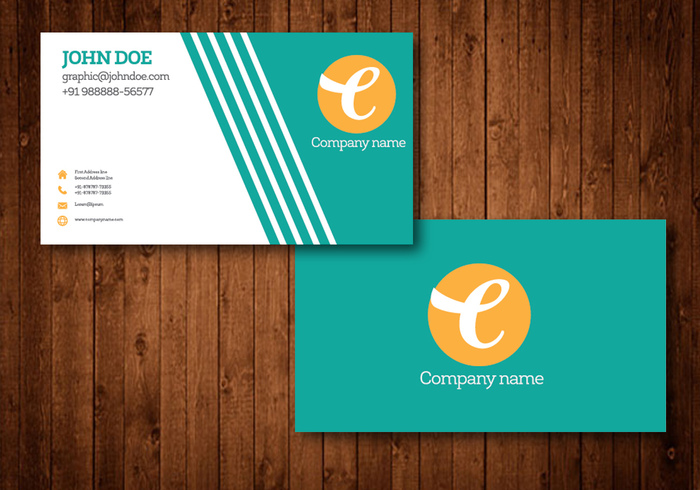 700x490 Business Card Vector Design 109693