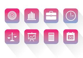 286x200 Business Icons Free Vector Art