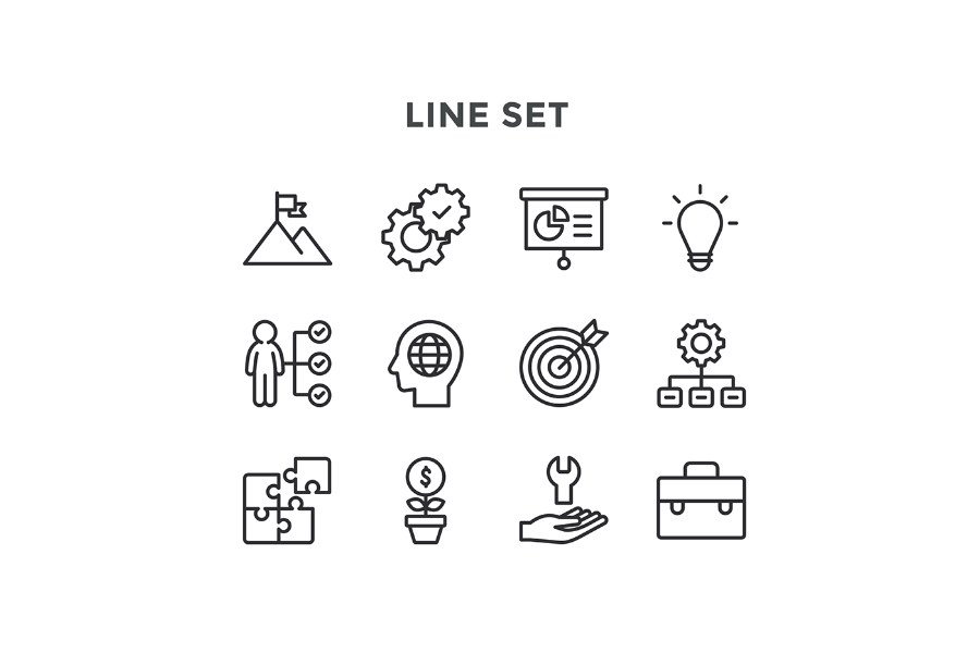 900x600 Free Vector Business Icon Pack Free Design Resources