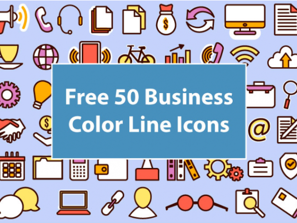 600x450 Business Icons Vector Free Archives