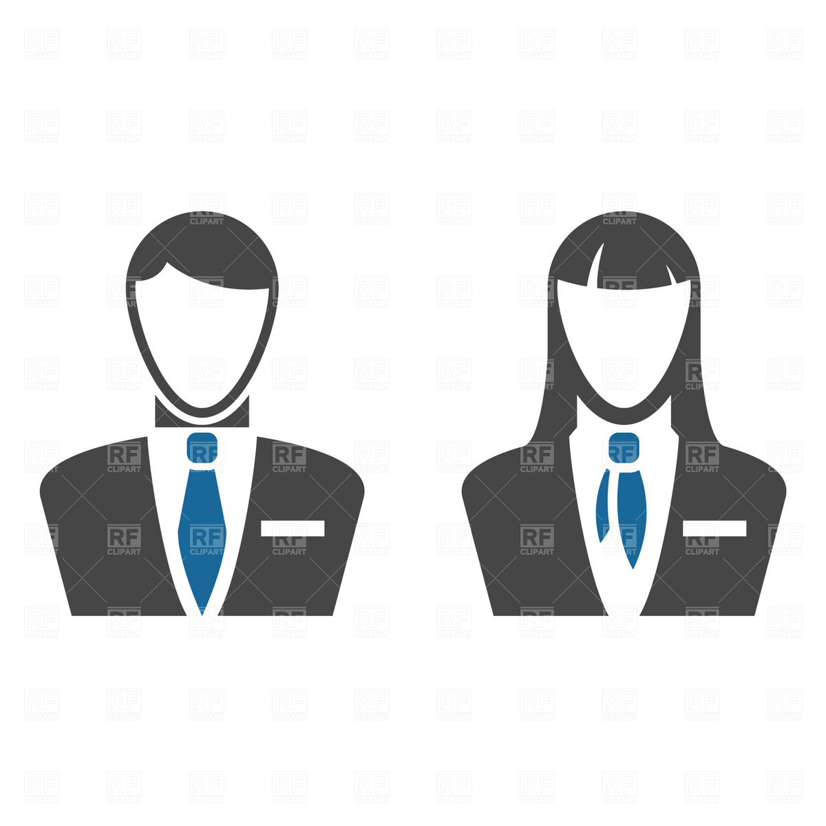 1200x1200 Business People Icons Vector Image Vector Artwork Of People