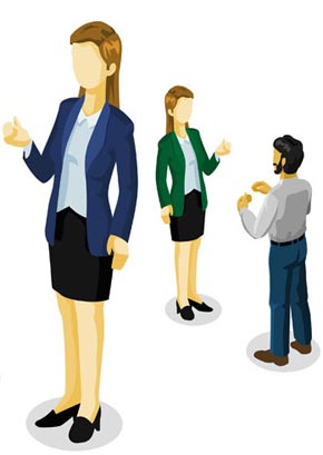 290x409 Business People Vectors