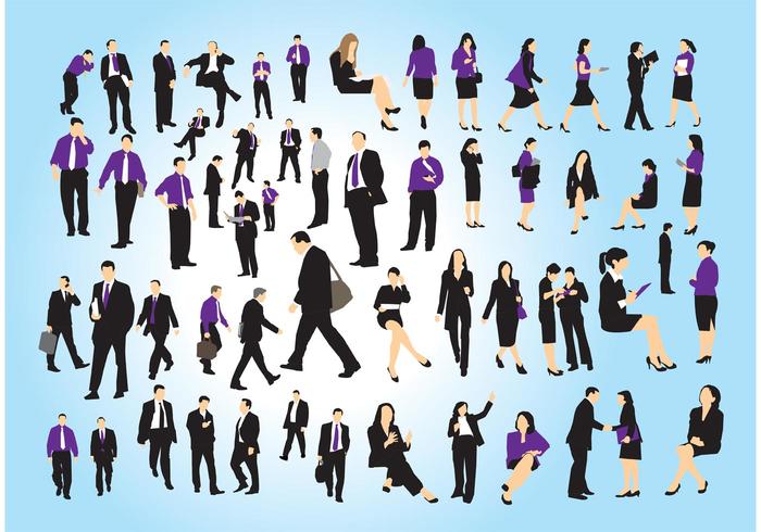 700x490 Business People Set