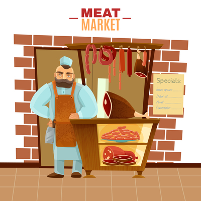 400x400 Page 1 Butcher On Curated Vector Illustrations, Stock Royalty Free
