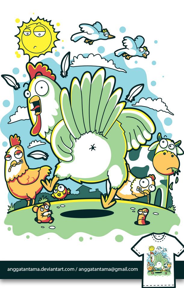 612x957 Chicken Butt