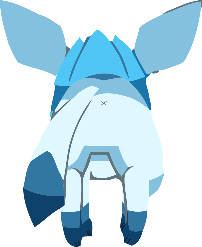 807x989 Glaceon Butt Vector By Coolperez8