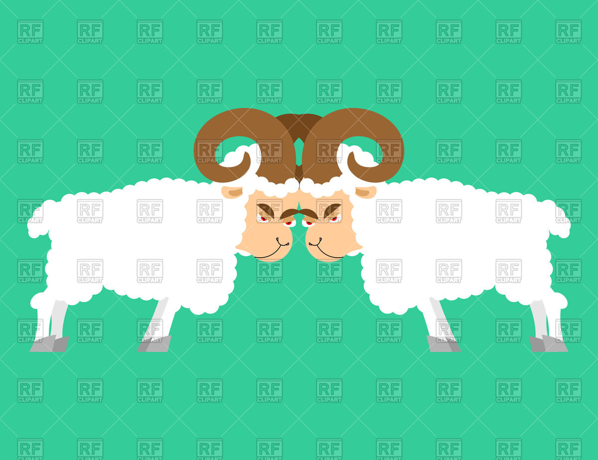 1200x923 Sheep To Butt Vector Image Vector Artwork Of Plants And Animals