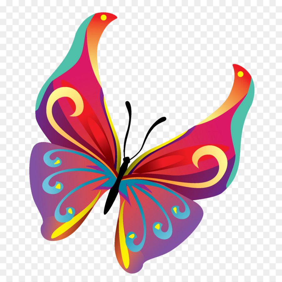 900x900 Butterfly Clip Art