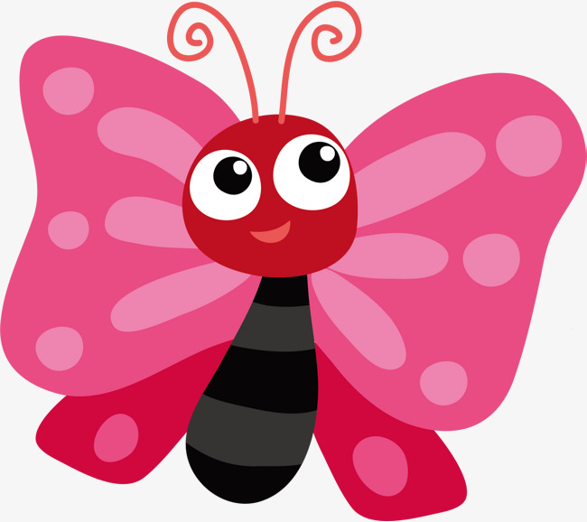 650x578 Pink Butterfly Vector, Butterfly, Creative, Hand Painted Png And