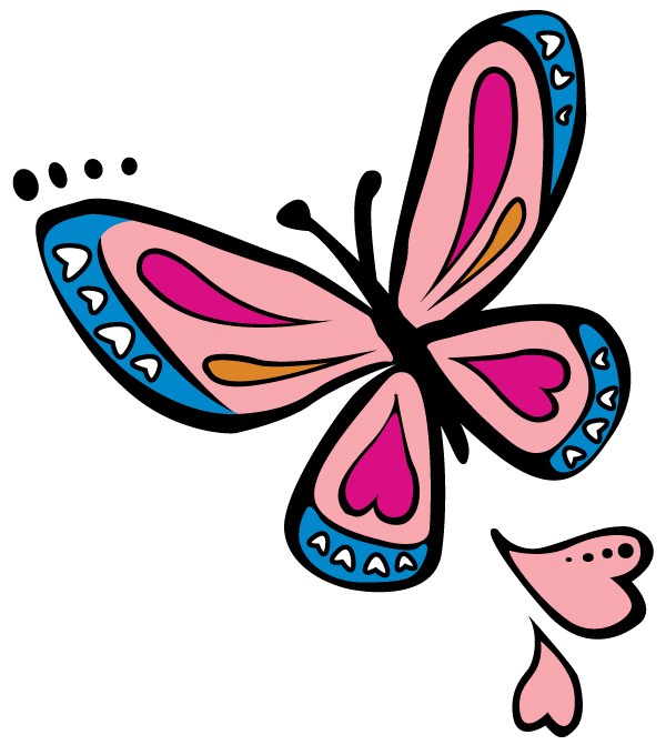600x680 Butterfly Free Vector Graphic