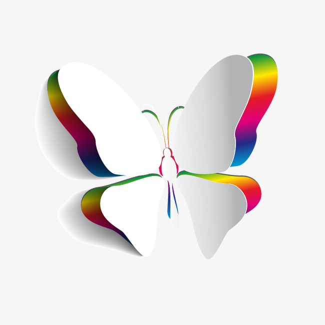 650x650 Paper Butterfly Vector Art, Butterfly, Paper, Vector Png And