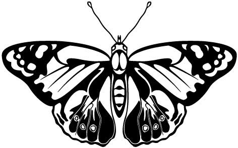 472x294 Butterfly Vector Free Vector In Open Office Drawing Svg ( .svg
