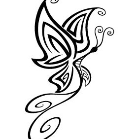 282x282 Tattoo Butterfly Vector Free Vector Download 214877 Cannypic