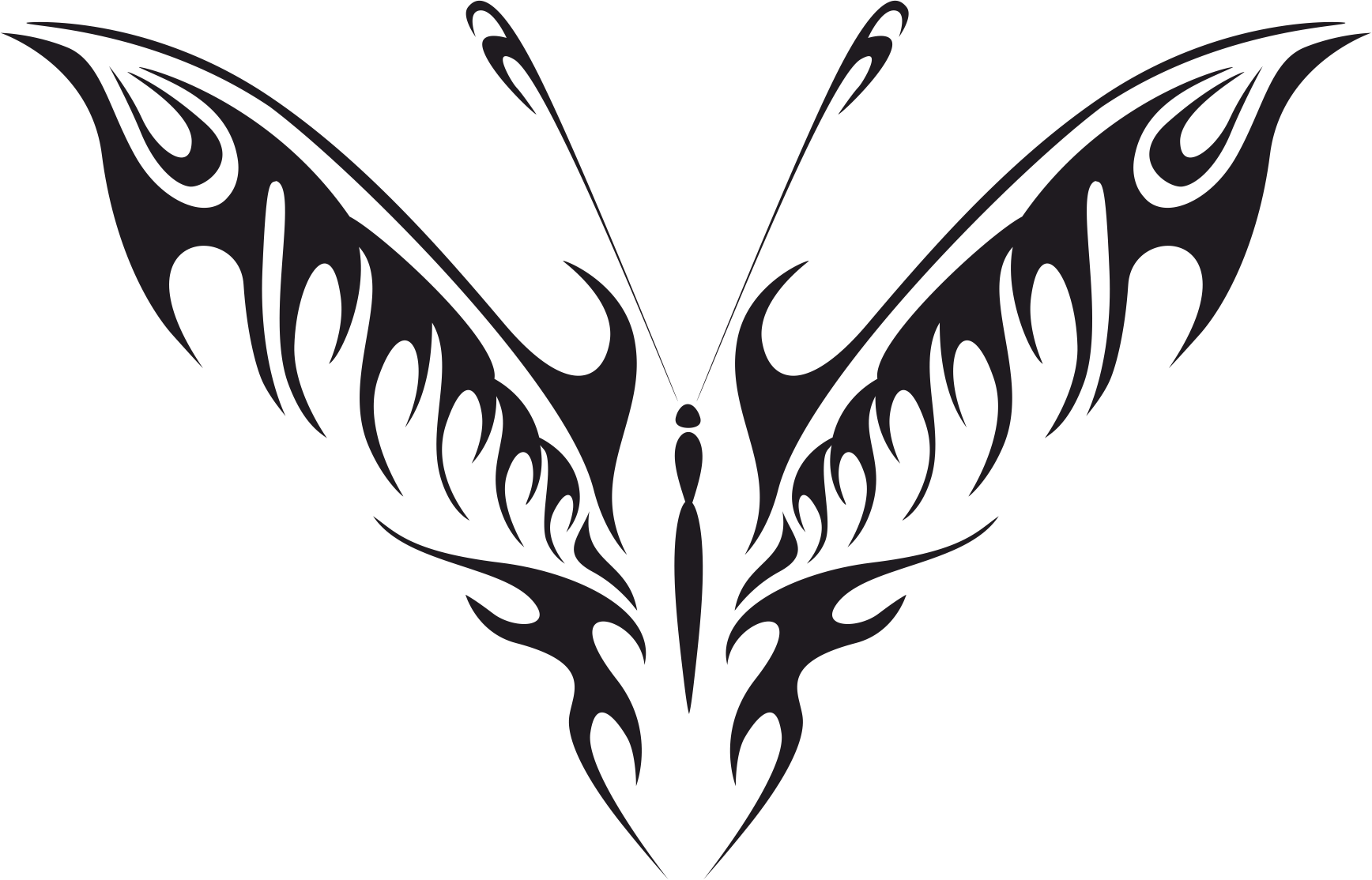 1736x1114 Butterfly Vector Art Free Vector Download