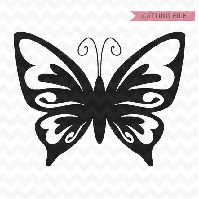 642x642 Butterfly Svg Butterfly Vector File Beautiful Butterfly Svg Etsy