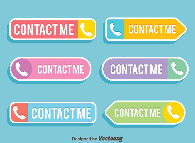 665x490 Flat Contact Me Button Vector