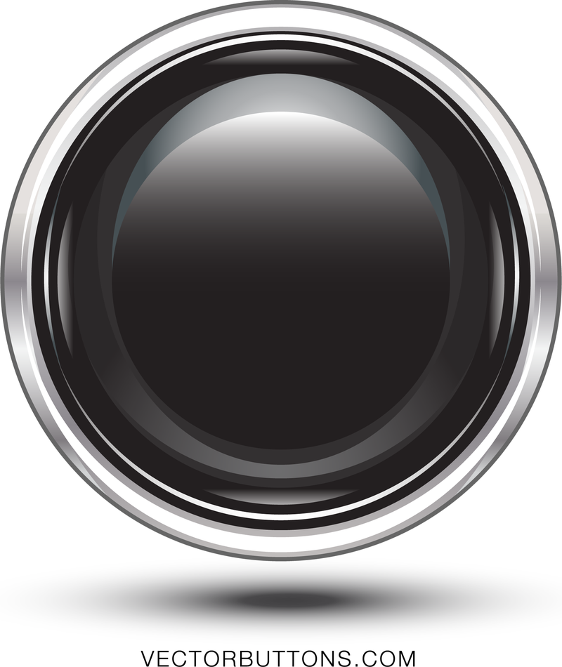 800x950 Free Platinum Black Circle Button