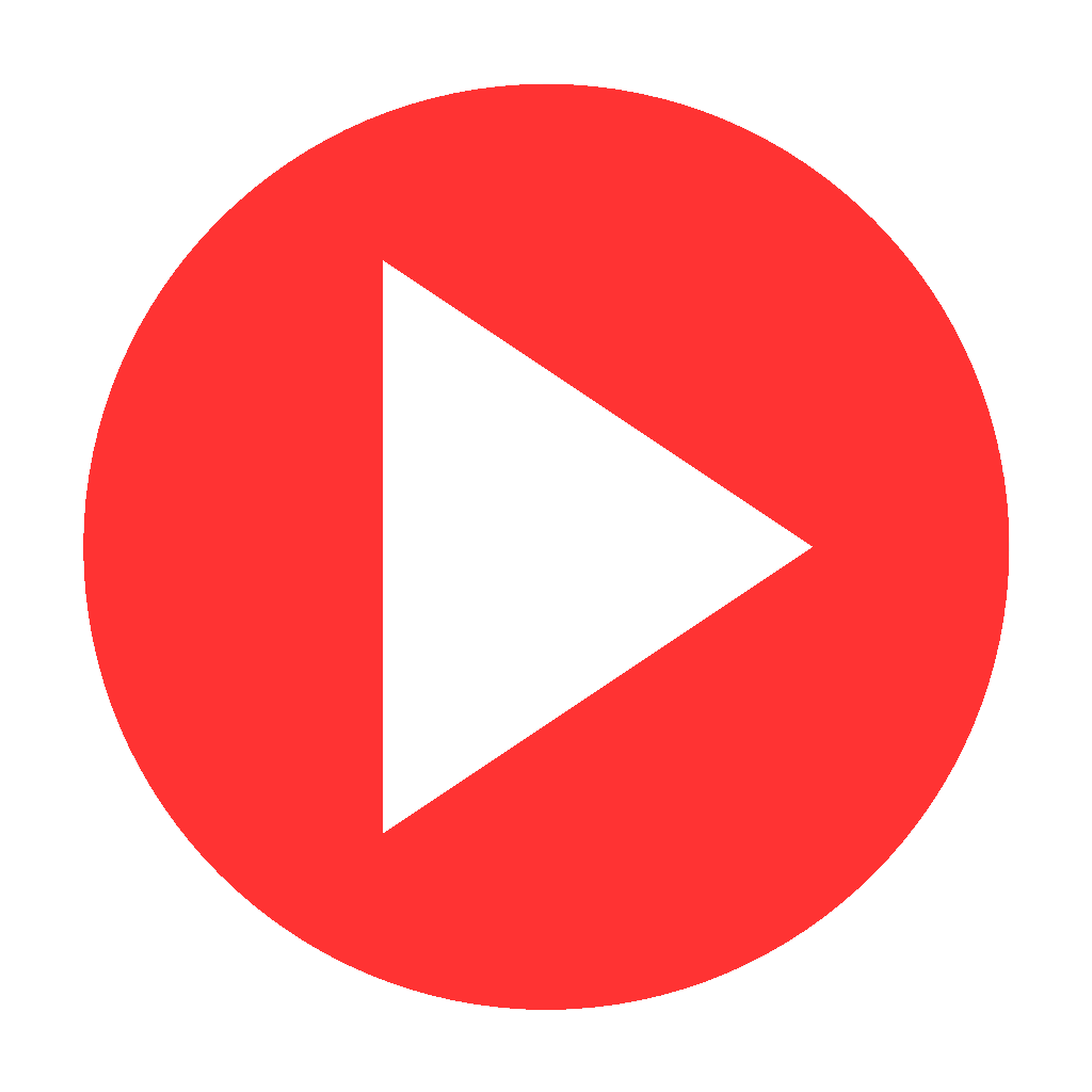 1024x1024 Play Button Vector Drawing