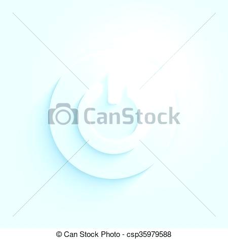 450x470 Power Button On Off Symbol Abstract Paper Style Power Button